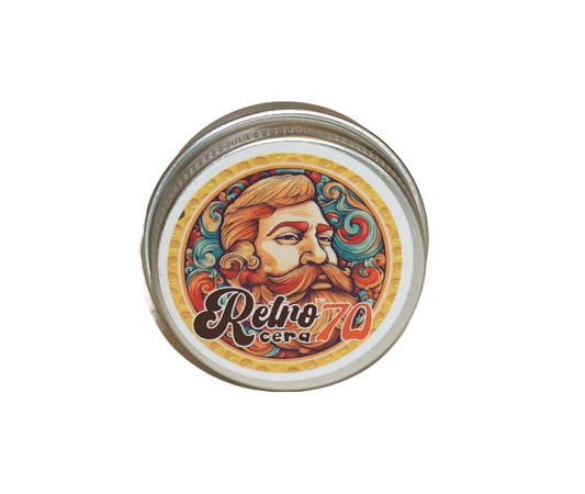 RETROCERA Mustache Wax (0.5 oz Travel Pack, RetroCera 70)